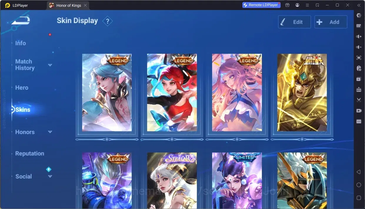 Honor of Kings Accounts Global | 9 Legend: Allain,Angela,Butterfly,Di Renj image 3