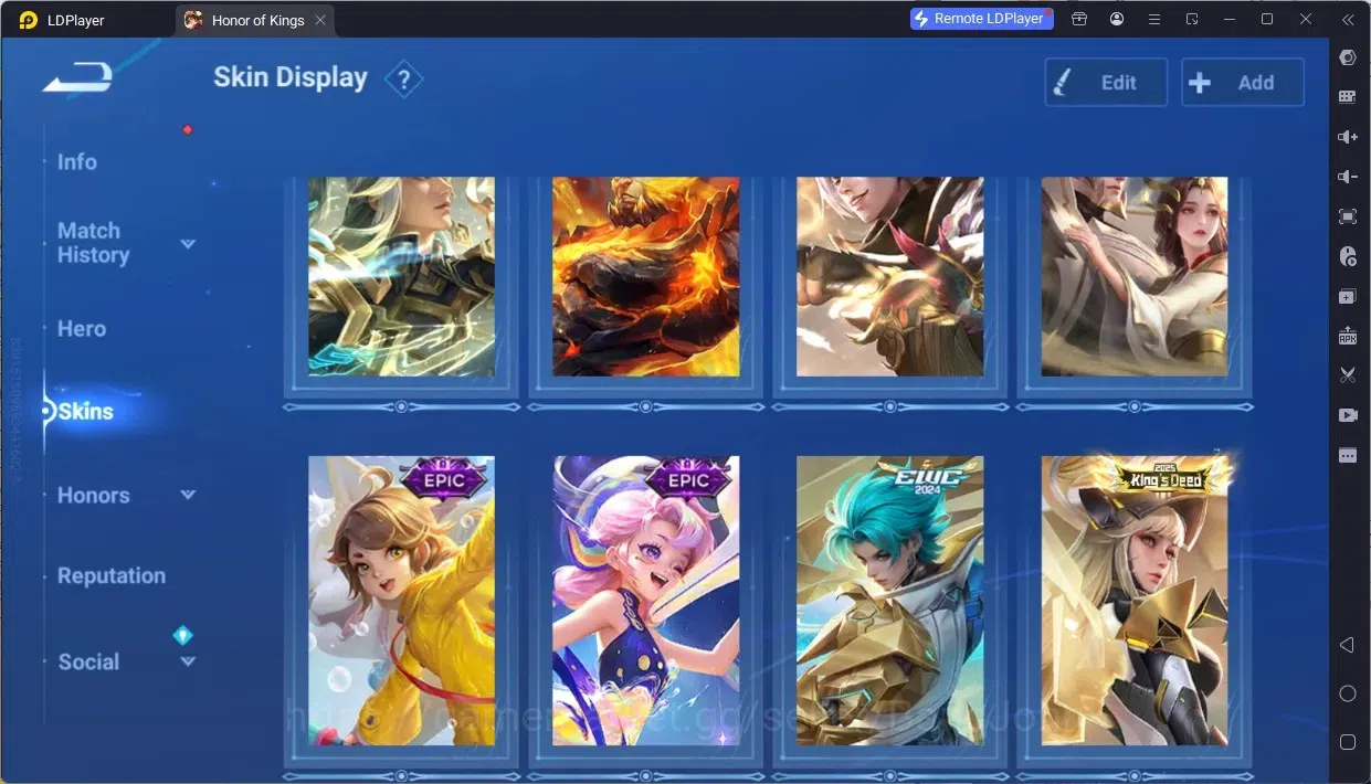 Honor of Kings Accounts Global | 9 Legend: Allain,Angela,Butterfly,Di Renj image 5