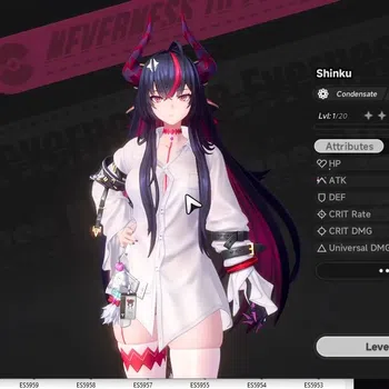 Neverness to Everness Accounts GLOBAL SEA | HL 8 | S-Clas 3 Limit[Shinku] | 3 Glider| 2 Select ON | Male MC |Log