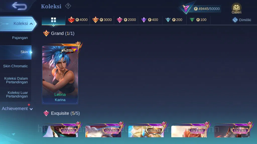 Mobile Legends: Bang Bang Accounts Hero 127 Skin 226 | CC Aldous | Luckybox Lance, Ru image 16