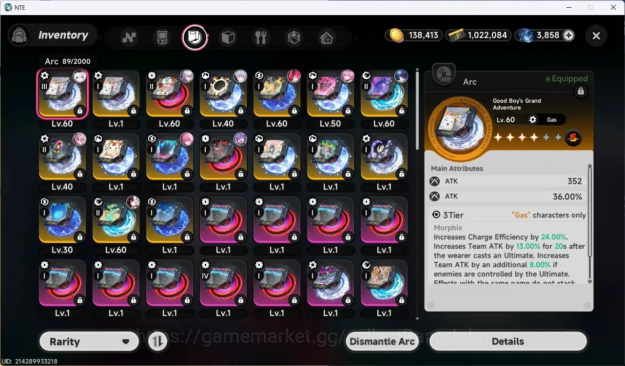 Neverness to Everness Accounts NA|Lv 43|7 S-Class/2 Limit [Lacrimosa A1,Nanally]+ image 11