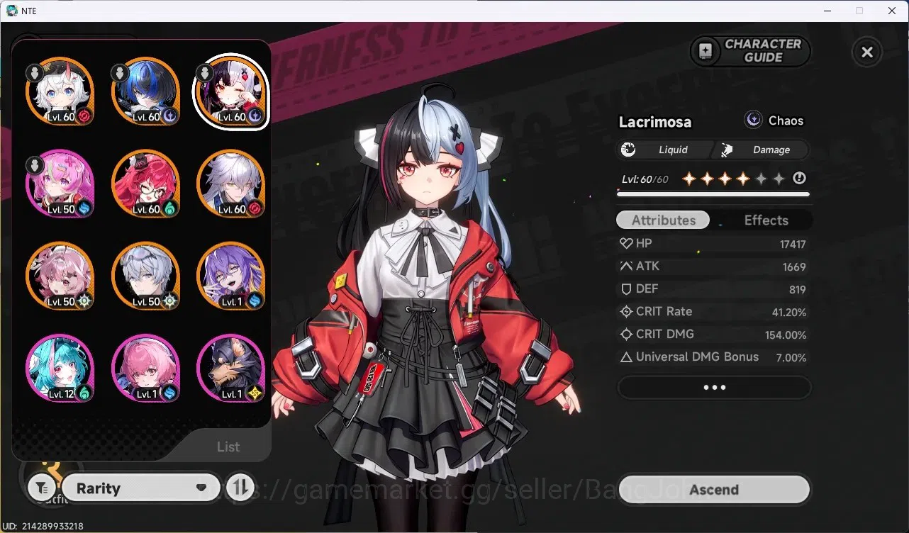 Neverness to Everness Accounts NA|Lv 43|7 S-Class/2 Limit [Lacrimosa A1,Nanally]+ image 2