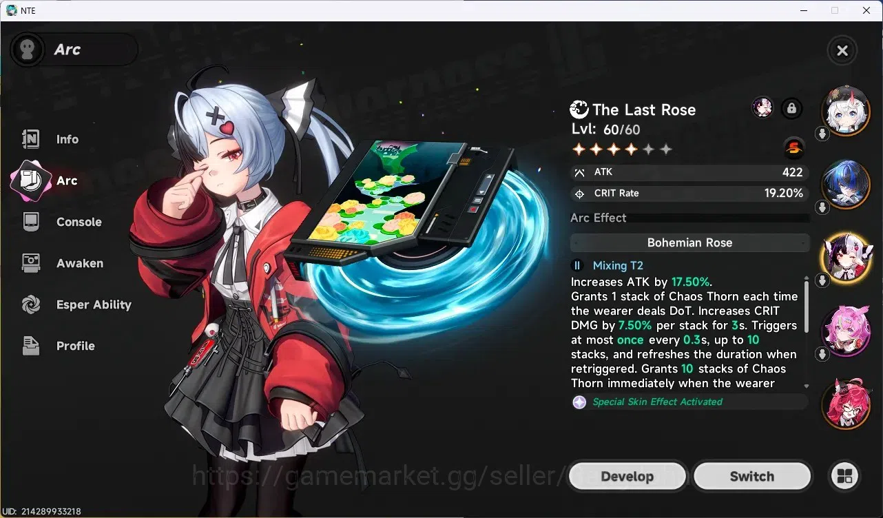 Neverness to Everness Accounts NA|Lv 43|7 S-Class/2 Limit [Lacrimosa A1,Nanally]+ image 3