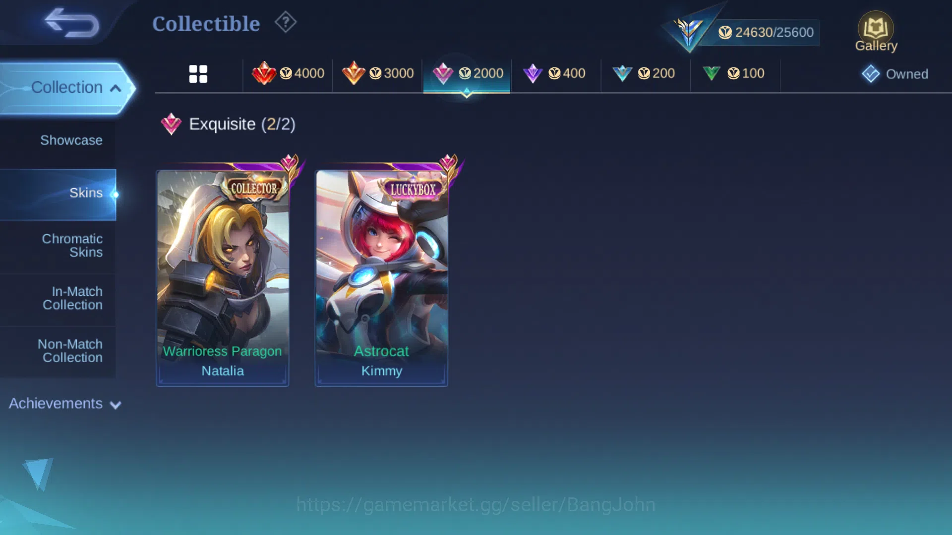 Mobile Legends: Bang Bang Accounts Others Hero 64 | Skin 110 |WR Amon dan Roger Ganteng | LuckyBox Kimmy | Zodiac Helcurt 5