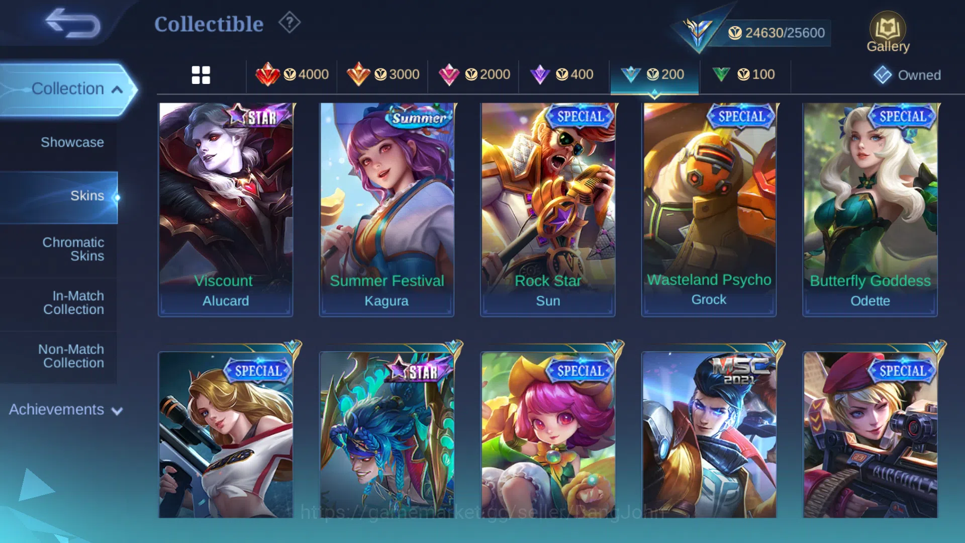 Mobile Legends: Bang Bang Accounts Others Hero 64 | Skin 110 |WR Amon dan Roger Ganteng | LuckyBox Kimmy | Zodiac Helcurt 8