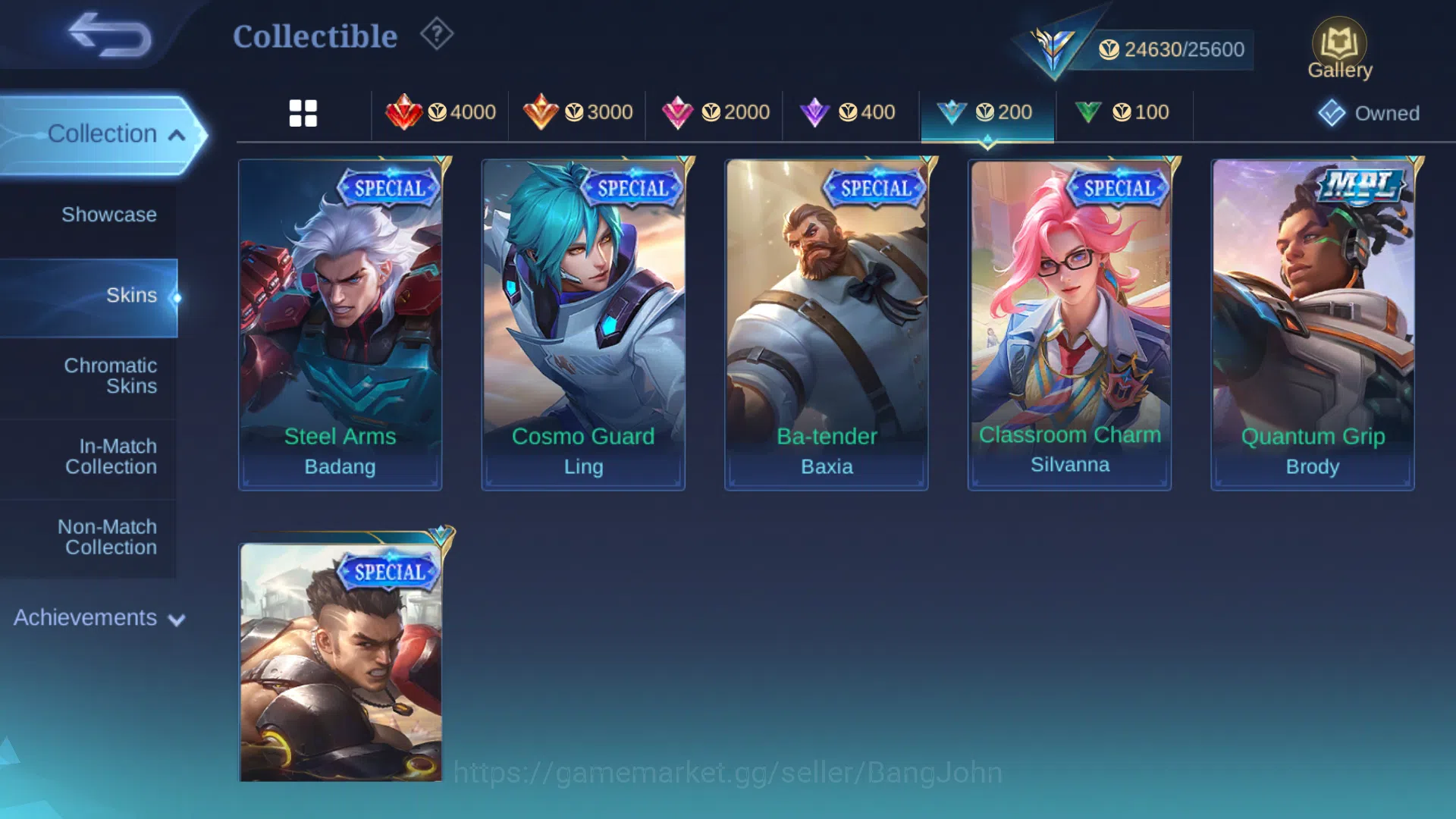 Mobile Legends: Bang Bang Accounts Others Hero 64 | Skin 110 |WR Amon dan Roger Ganteng | LuckyBox Kimmy | Zodiac Helcurt 9