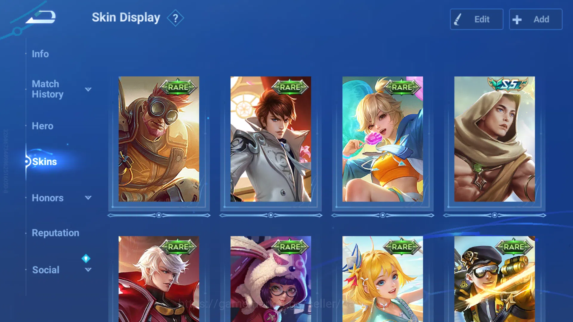 Honor of Kings Accounts Others Starter Global | Hero 40 | Skin 27 | Kic Luna | Legend Consort Yu | Lom Guiguzi | HOK062B 4