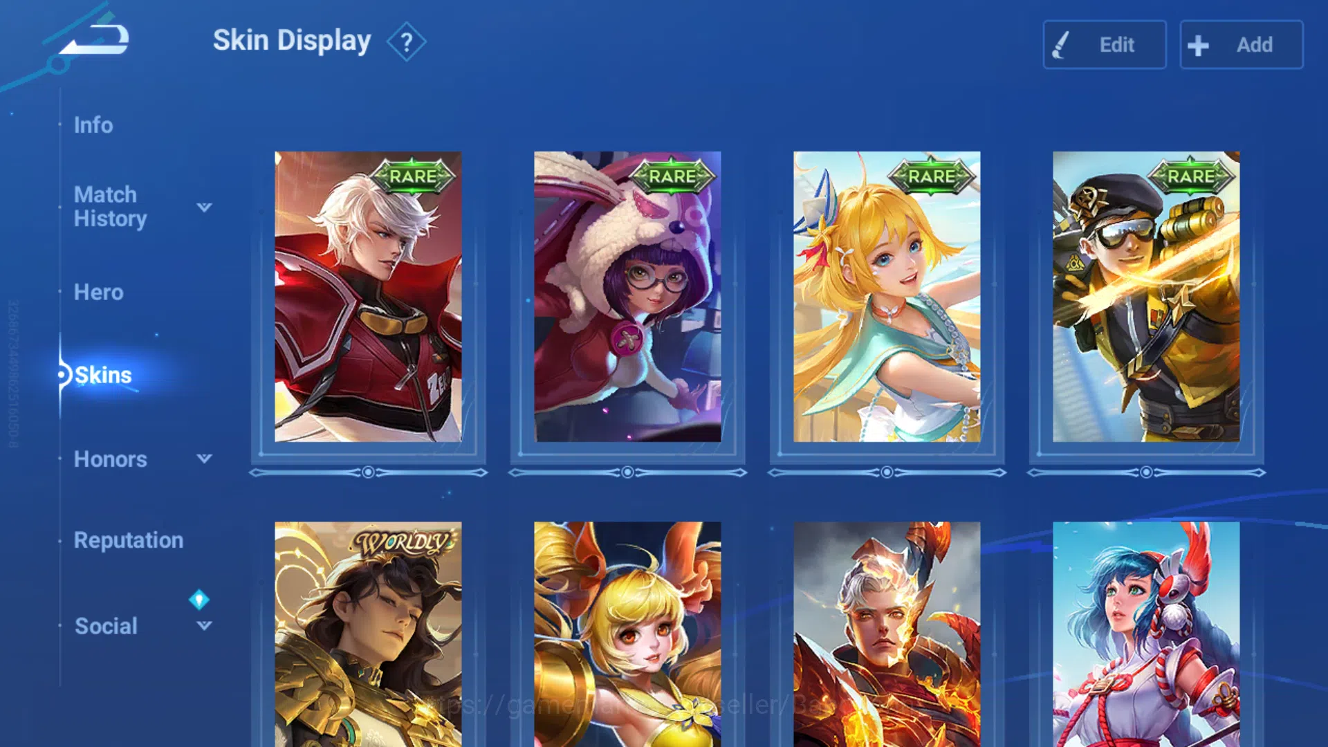 Honor of Kings Accounts Others Starter Global | Hero 40 | Skin 27 | Kic Luna | Legend Consort Yu | Lom Guiguzi | HOK062B 5