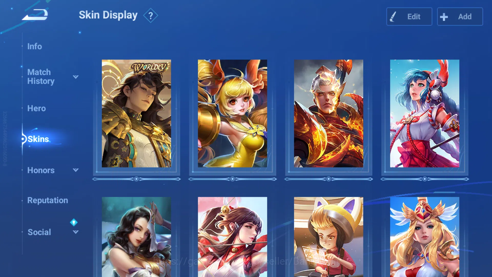 Honor of Kings Accounts Others Starter Global | Hero 40 | Skin 27 | Kic Luna | Legend Consort Yu | Lom Guiguzi | HOK062B 6