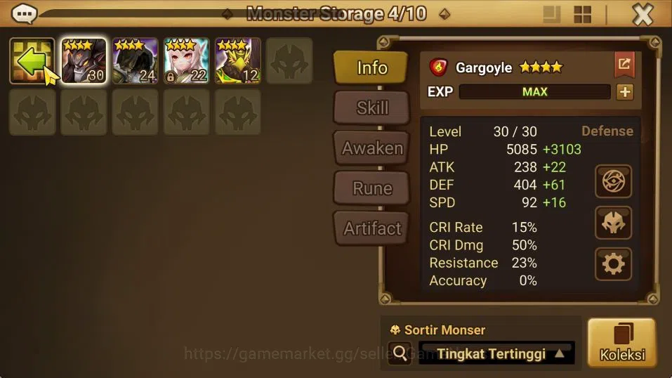 Summoners War: Sky Arena Accounts GLOBAL|Lv 32|1 LD[Jessica]|4 Total NB5(Nora,Chow,M image 7