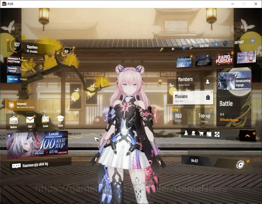 Punishing: Gray Raven Accounts Asia|Lvl 107|SSS Daybreak,SSS Secator,SS Crimson W image 2