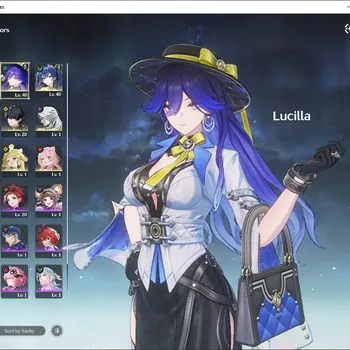 Wuthering Waves Accounts Others SEA |UL 48|4 Limited (Suoming RC2,Lucilla,Lynae,Iuno)+Sign & 4 Standard Verina Etc|DB Lv