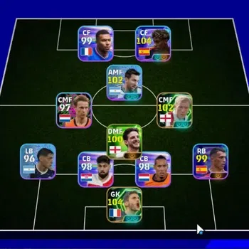 eFootball Accounts Legends & Iconic Players Android|Epic Hugo Lloris,Paul Scholes,Andriy Shevchenko|4 Show Time Lamine Yamal