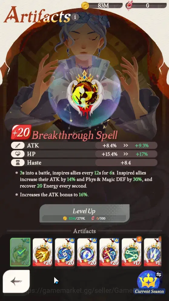 AFK Journey Accounts GLOBAL|8 Supreme+(Himmel,Frieren,Gwyneth,Galahad,etc),5 Supreme,6 Mythic,3 Legendary+,11 Legend 19