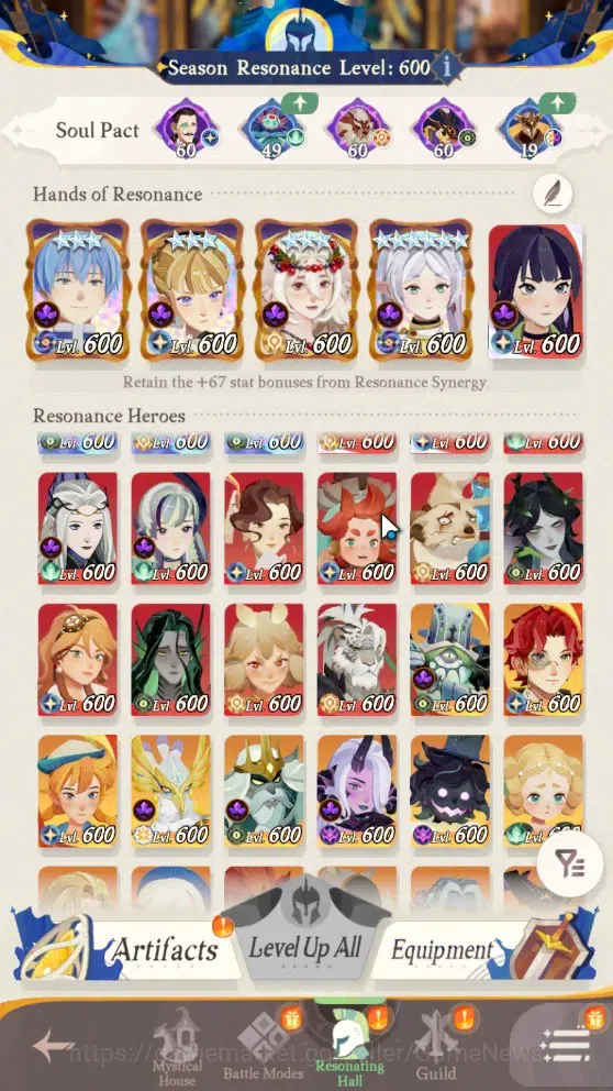 AFK Journey Accounts GLOBAL|8 Supreme+(Himmel,Frieren,Gwyneth,Galahad,etc),5 Supreme,6 Mythic,3 Legendary+,11 Legend 3