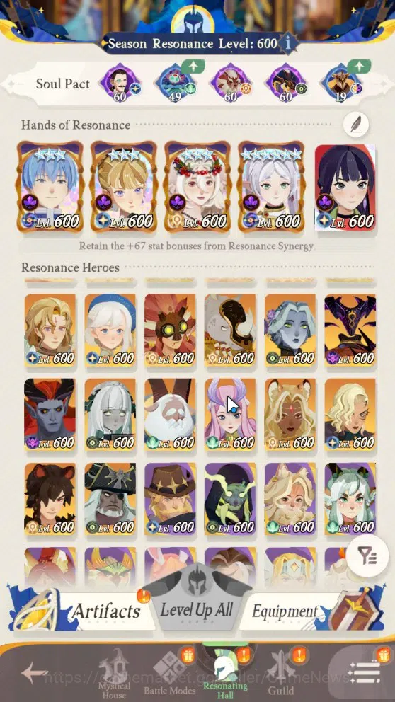 AFK Journey Accounts GLOBAL|8 Supreme+(Himmel,Frieren,Gwyneth,Galahad,etc),5 Supreme,6 Mythic,3 Legendary+,11 Legend 4