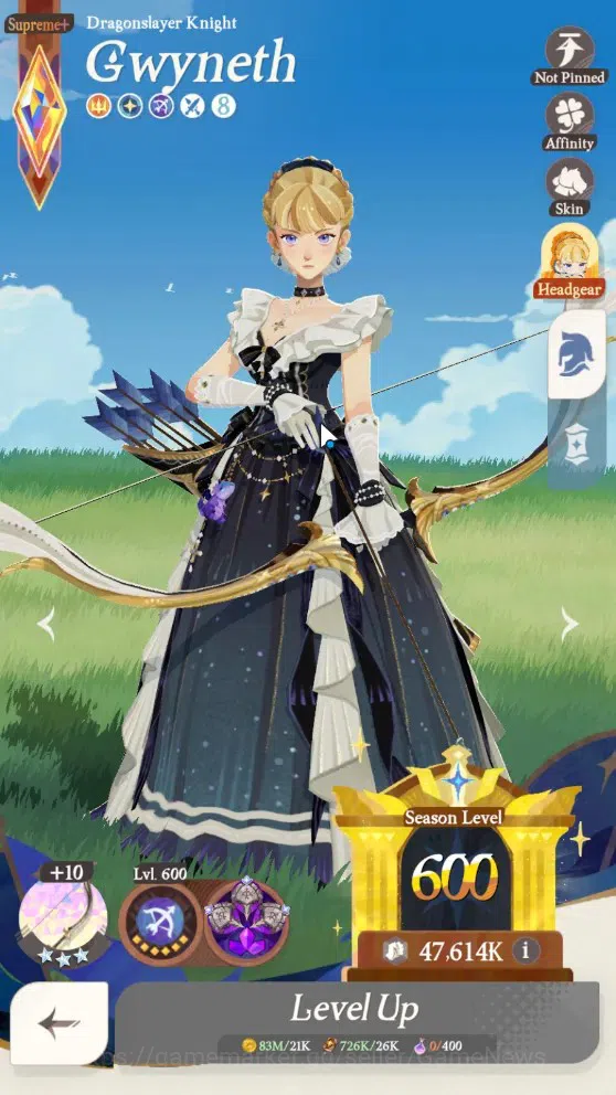 AFK Journey Accounts GLOBAL|8 Supreme+(Himmel,Frieren,Gwyneth,Galahad,etc),5 Supreme,6 Mythic,3 Legendary+,11 Legend 6