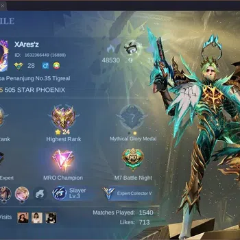 Mobile Legends: Bang Bang Collector GLOBAL Hero 63 Skin 97|PRIME Granger|Valentine Fan image 1