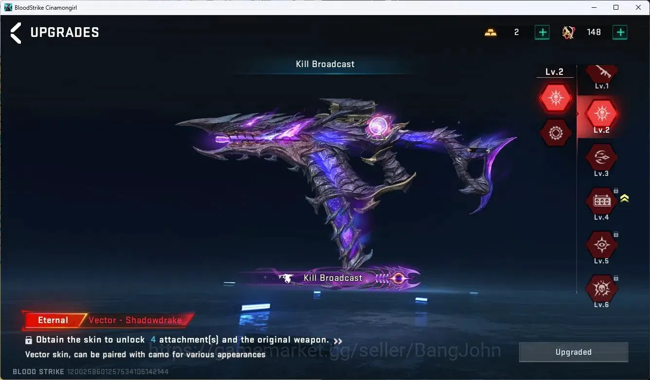 Blood Strike Accounts ASIA|EVO,MP5(LVL3),AK47(LVLMAX),GALIL(LVL3)|MELE,S image 10