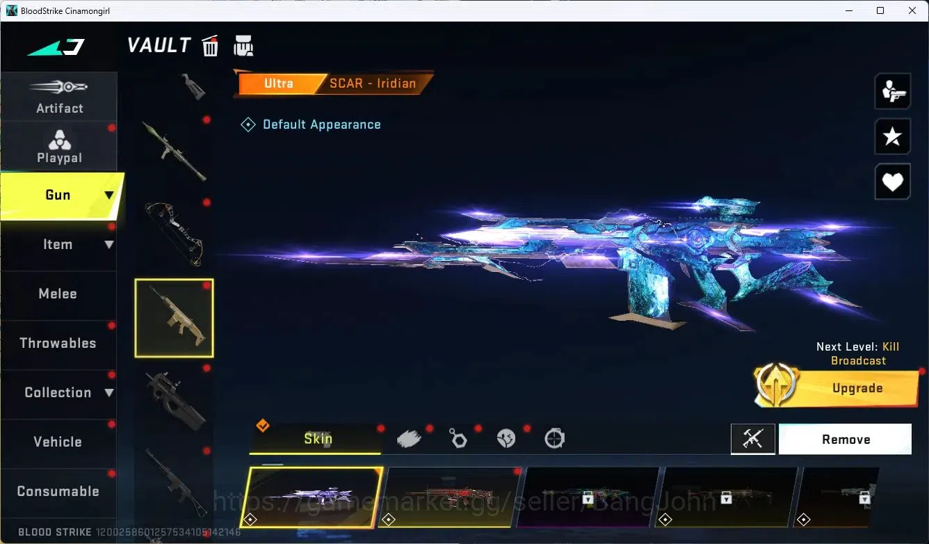 Blood Strike Accounts ASIA|EVO,MP5(LVL3),AK47(LVLMAX),GALIL(LVL3)|MELE,S image 16