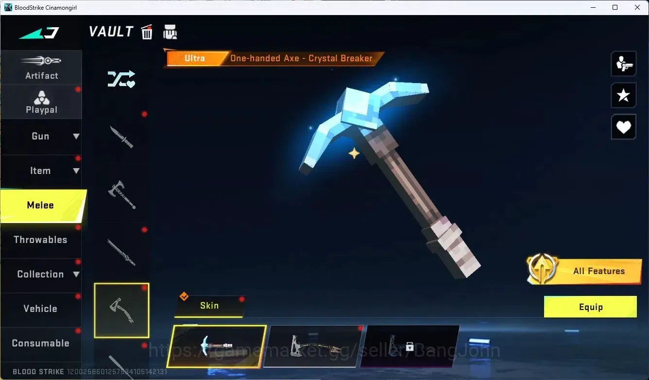 Blood Strike Accounts ASIA|EVO,MP5(LVL3),AK47(LVLMAX),GALIL(LVL3)|MELE,S image 6