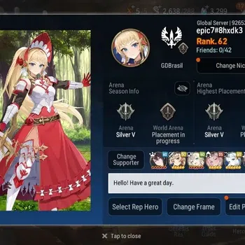 Epic Seven Accounts Starter Global Unverif |Starter|7 ML (SS Vivian,BW Iseria,C Pavel,Belian,Etc.)|SS 3.2K|Stigma 28K|Log