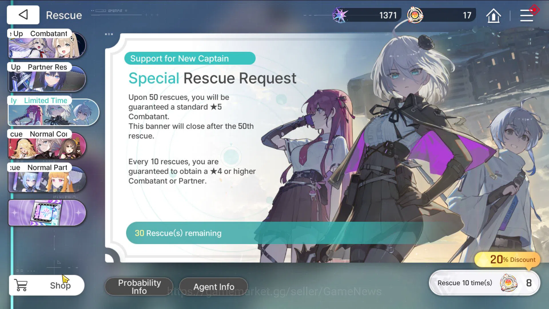 Chaos Zero Nightmare Accounts Global Verif|Lv05|Fresh Starter|3 SSR(Orlea,Mei Li image 11