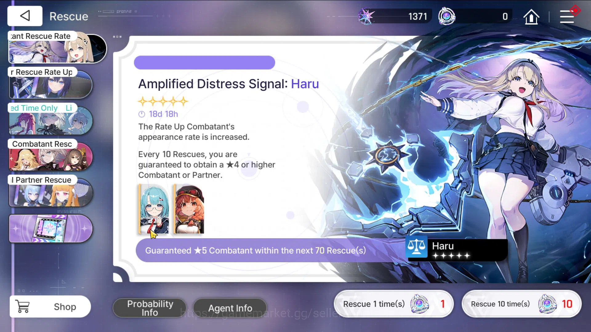 Chaos Zero Nightmare Accounts Global Verif|Lv05|Fresh Starter|3 SSR(Orlea,Mei Li image 13
