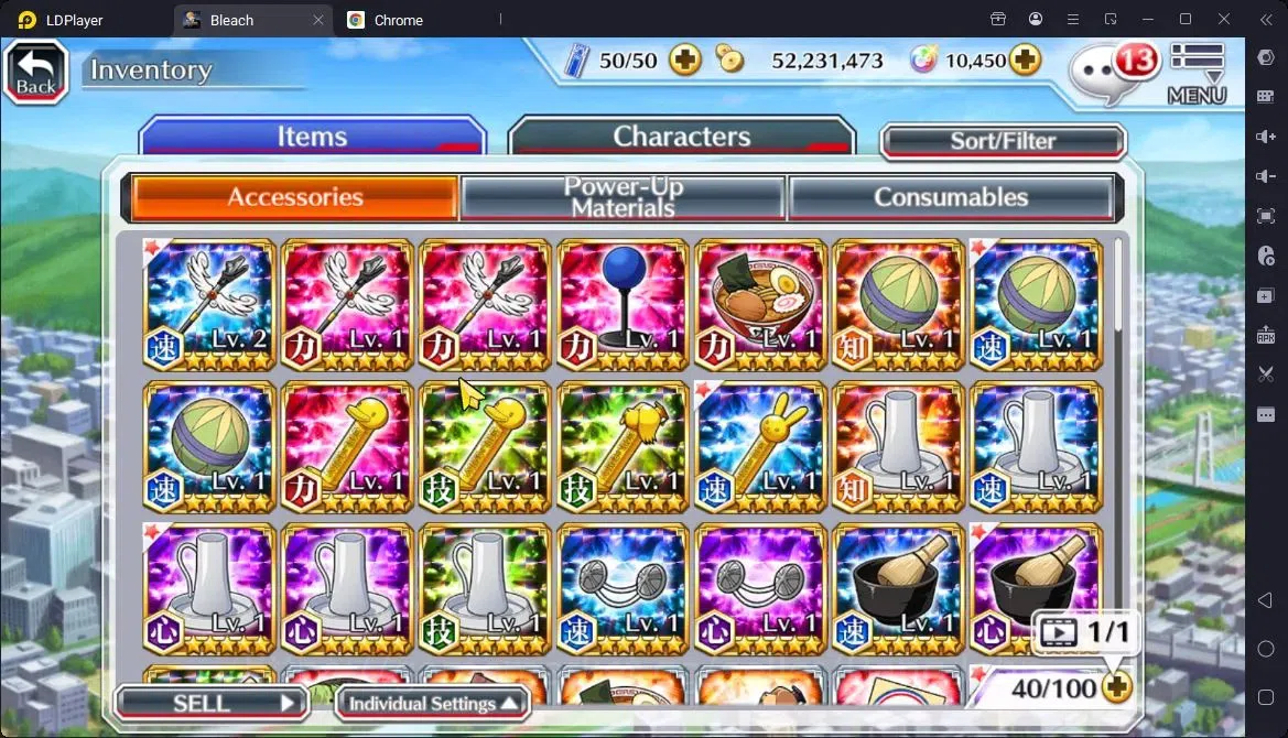 Bleach: Brave Souls Accounts Starter GLOBAL | 10k Orb + fresh Story |,Aizen 6Aniv,Ichigo (DTV),Bambietta(OSV),Byakuya 6