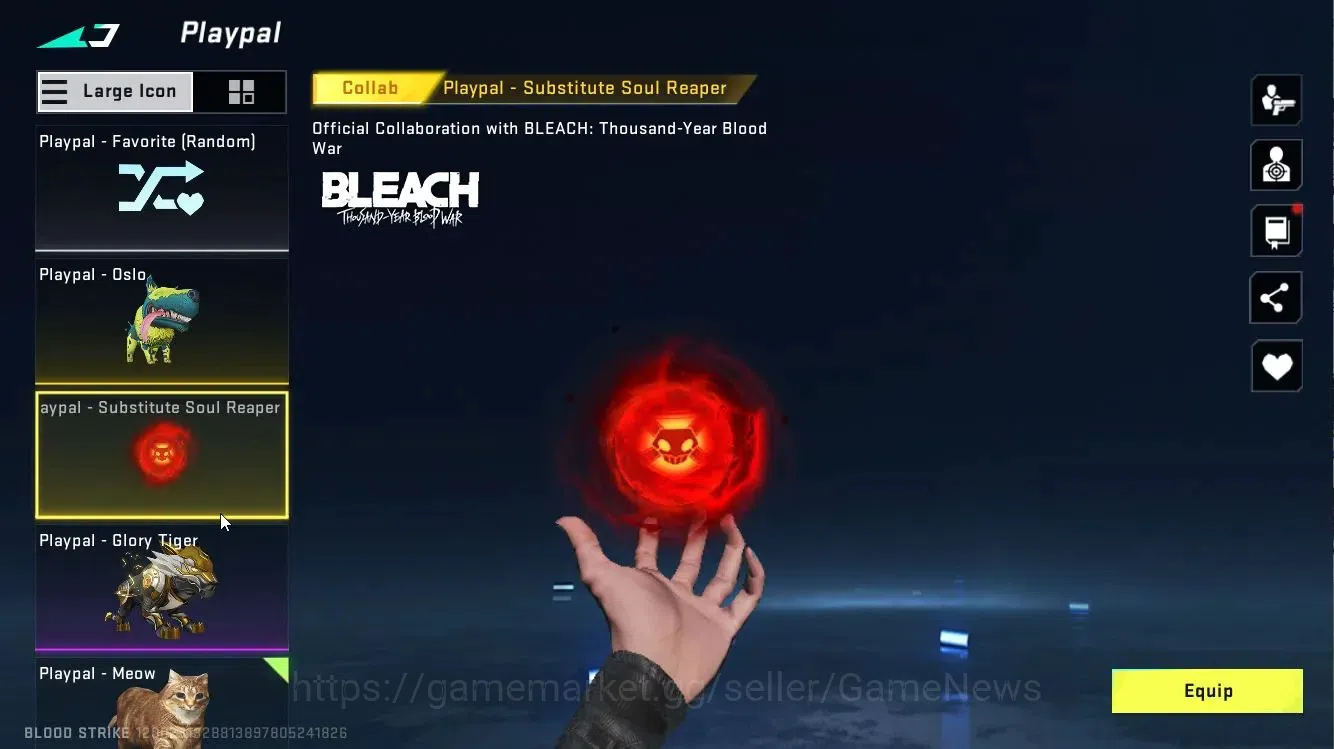 Blood Strike Accounts ASIA|4 ETERNL[Vector Lv4,KAG6 Lv2,AUG Lv3,Uzi]|ULT image 11