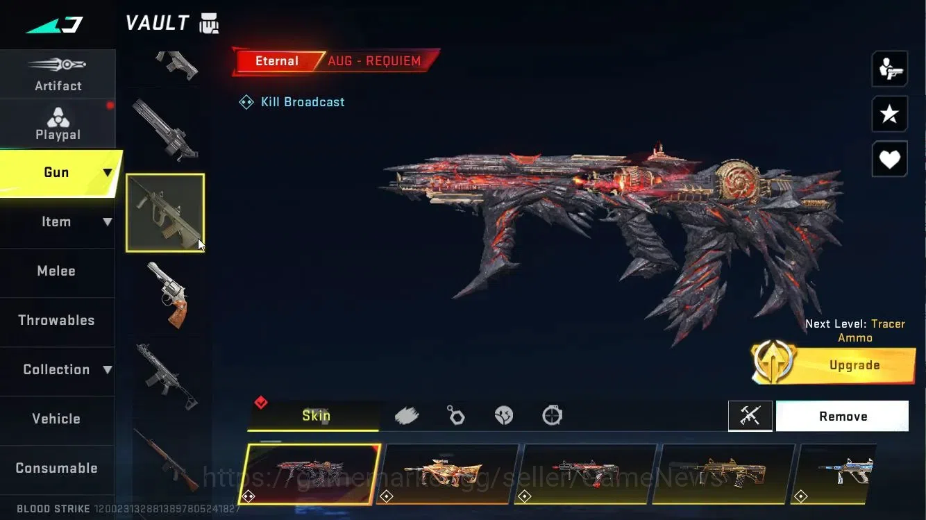 Blood Strike Accounts ASIA|4 ETERNL[Vector Lv4,KAG6 Lv2,AUG Lv3,Uzi]|ULT image 18