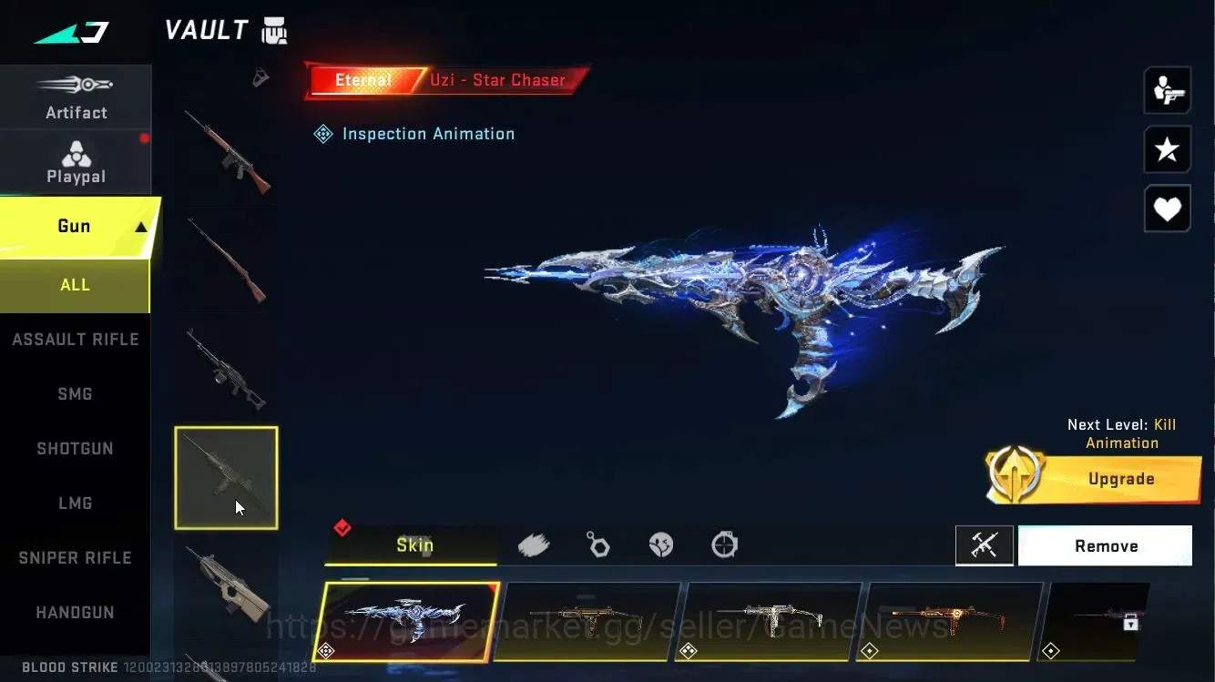 Blood Strike Accounts ASIA|4 ETERNL[Vector Lv4,KAG6 Lv2,AUG Lv3,Uzi]|ULT image 20