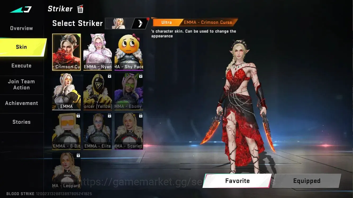 Blood Strike Accounts ASIA|4 ETERNL[Vector Lv4,KAG6 Lv2,AUG Lv3,Uzi]|ULT image 3
