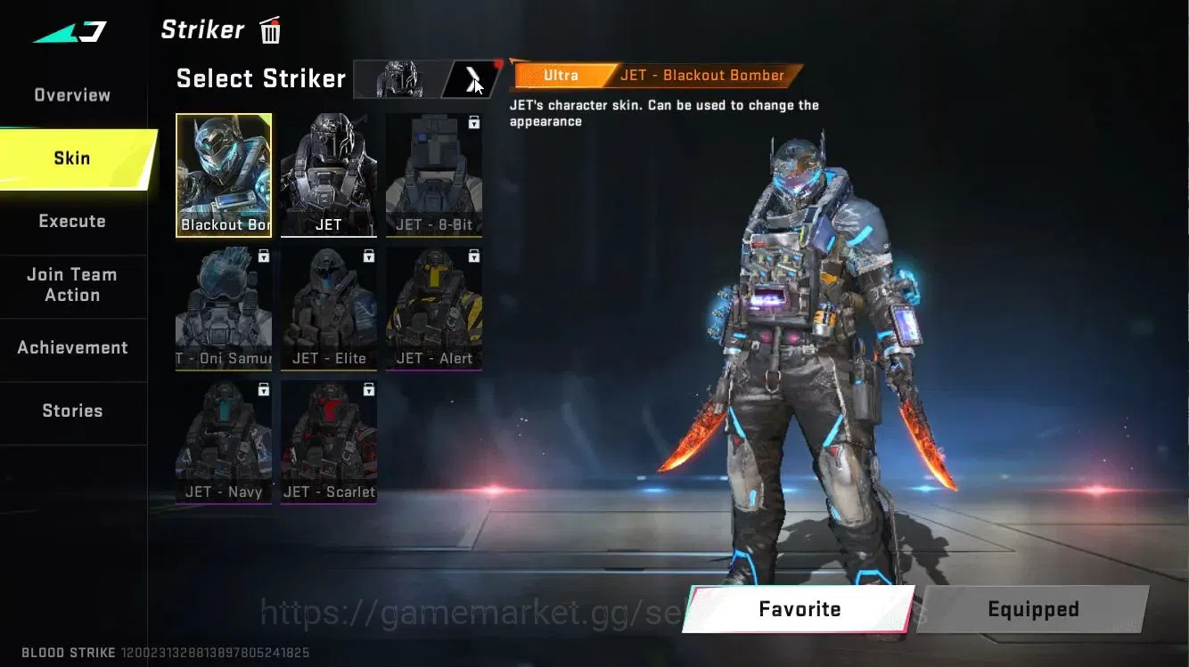 Blood Strike Accounts ASIA|4 ETERNL[Vector Lv4,KAG6 Lv2,AUG Lv3,Uzi]|ULT image 6