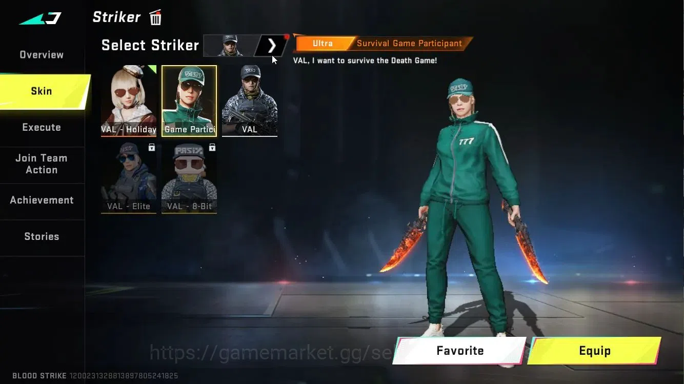 Blood Strike Accounts ASIA|4 ETERNL[Vector Lv4,KAG6 Lv2,AUG Lv3,Uzi]|ULT image 9