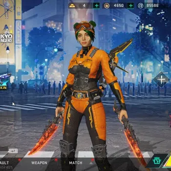 Blood Strike Collab Skin ASIA|4 ETERNL[Vector Lv4,KAG6 Lv2,AUG Lv3,Uzi]|ULT image 1