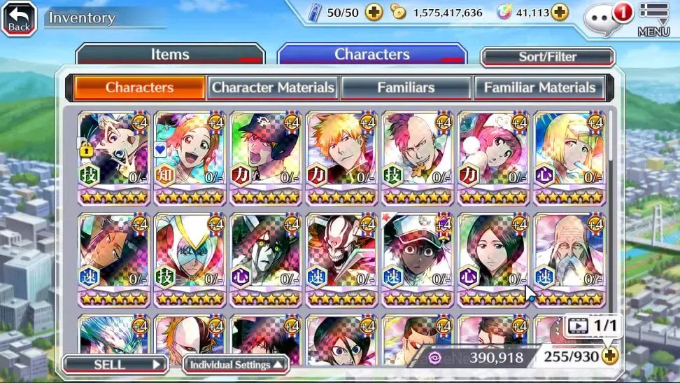 Bleach: Brave Souls Accounts High-End [GLOBAL]41K Orb|Ichigo DreamT,New Ichigo,Swimsut26 Gisele,Orihime,SwimSut25 12
