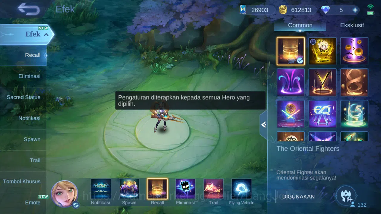 Mobile Legends: Bang Bang Accounts GLOBAL Hero 132 Skin 282 | Prime Granger | KOF kar image 11