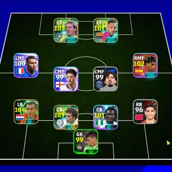 eFootball Accounts Legends & Iconic Players Mobile|PW 3120|Epic Pepe,Van Bronckghorst,Forlan,Shevchenko,Aubameyang