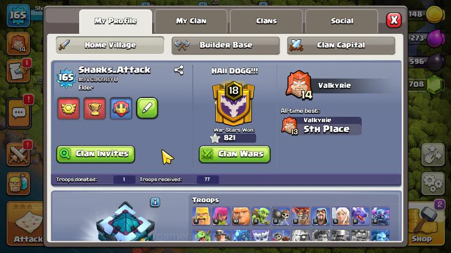 Clash of Clans Accounts TH 13-BH 9|Limited Skin|LV 165|HH 7|BK 69,AQ 69,GW image 13