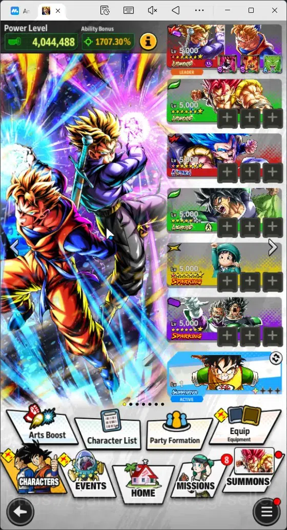 Dragon Ball Legends Accounts Global | Lvl 157|13.1M Total Power|3 LR|2 UL|LR Tr image 13