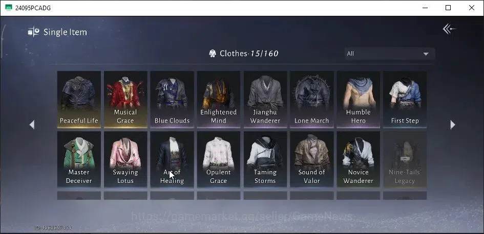 Where Winds Meet Accounts GLOBAL|Lv 94|GS 27K|Abyss Conqueror|1 HC Unset|Mus image 13