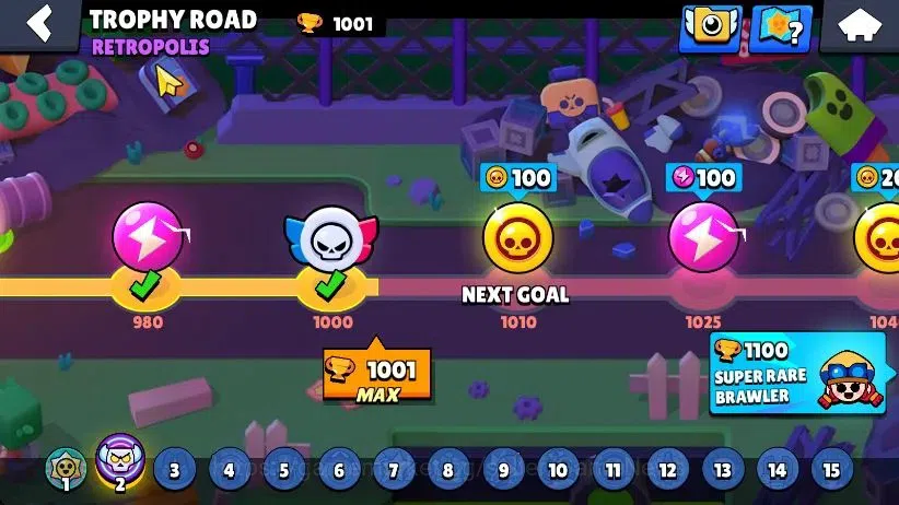 Brawl Stars Accounts 1001 Trophy|20 Brawlers 3 Max Lvl [Edgar,Lola,Shelly] Myth Buzz| 2 Epic Skins [Tengu Angelo,Dr Edgar 12