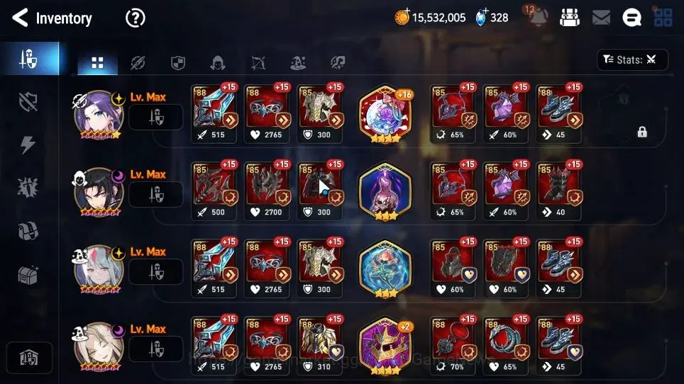 Epic Seven Accounts GLOBAL VERIF|New Era|5 ML(NM Luna,Har Setti,RofLig image 12