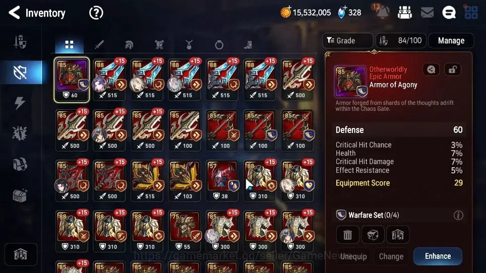 Epic Seven Accounts GLOBAL VERIF|New Era|5 ML(NM Luna,Har Setti,RofLig image 13