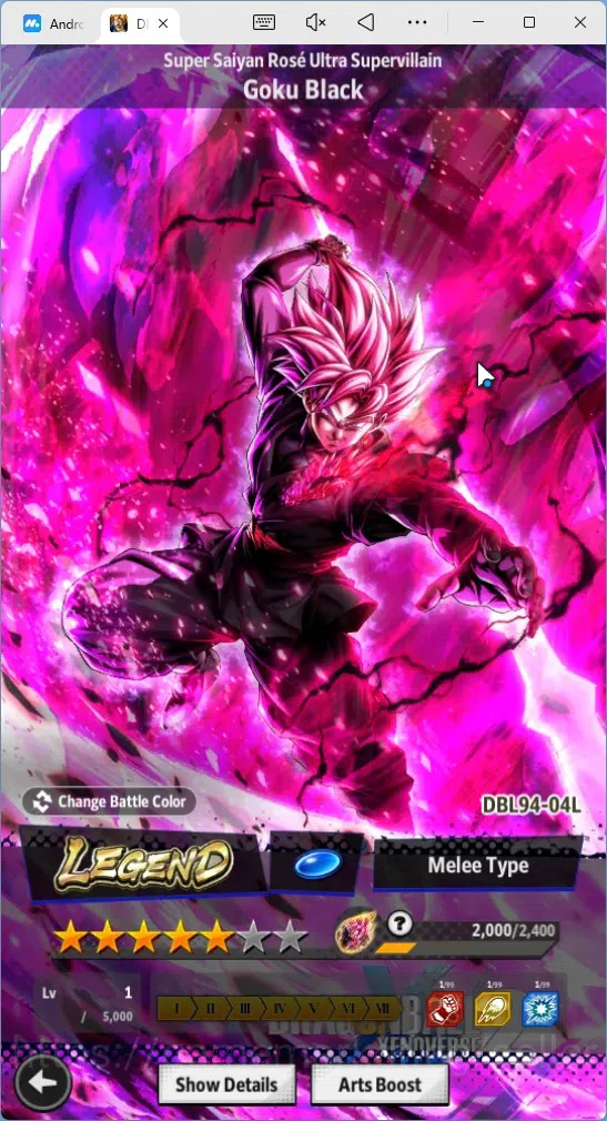 Dragon Ball Legends Accounts Global | Lvl 150|9.8M Total Power|3.9K CC|1 LR|2 U image 10