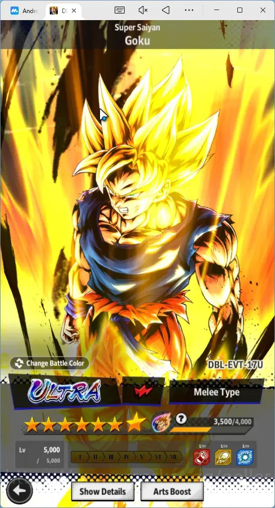 Dragon Ball Legends Accounts Global | Lvl 150|9.8M Total Power|3.9K CC|1 LR|2 U image 11