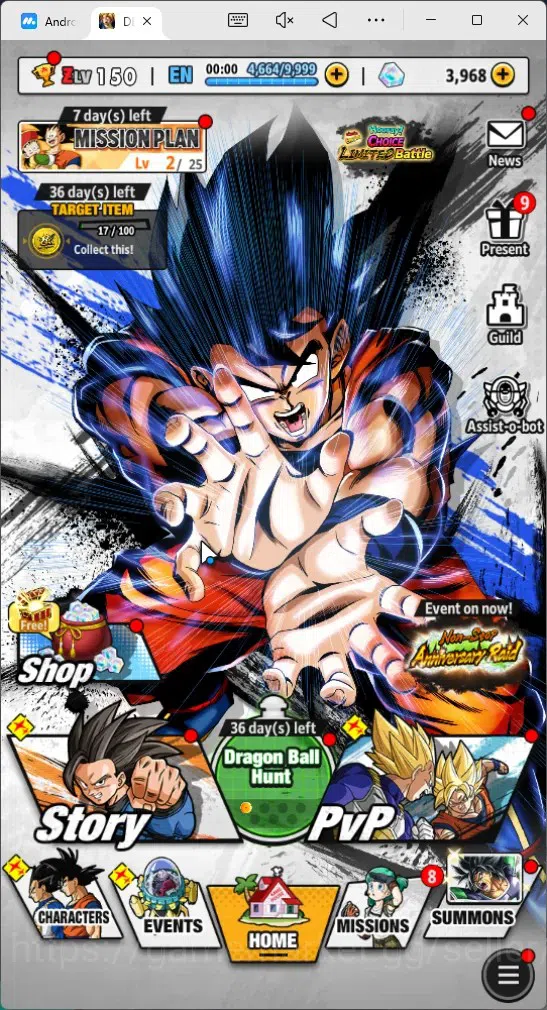 Dragon Ball Legends Accounts Global | Lvl 150|9.8M Total Power|3.9K CC|1 LR|2 U image 16