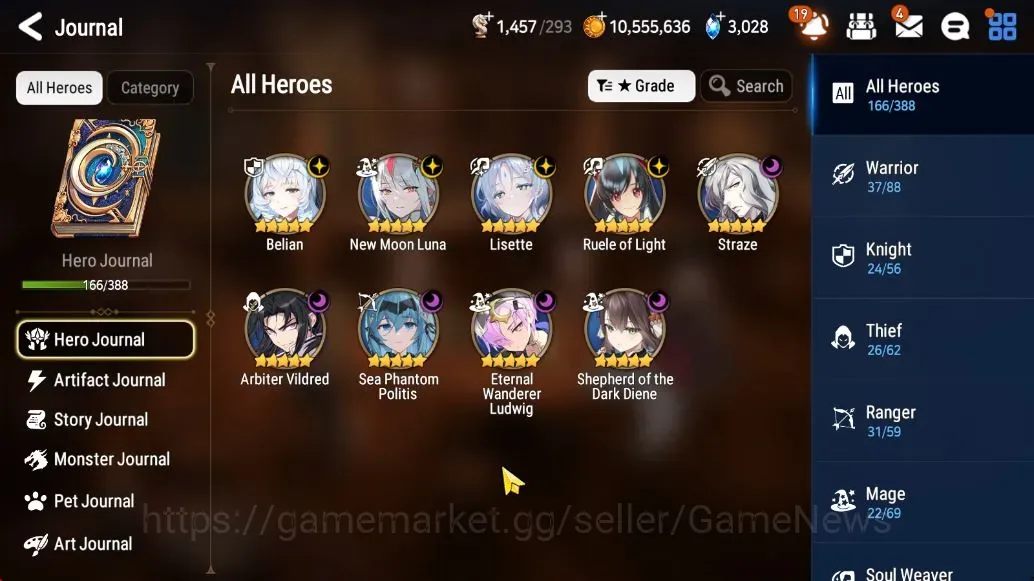 Epic Seven Accounts High-End Global UnVerif|9 ML(Lisette,Belian,Shepherd,(Luna,Straze)+Skin,etc)+HARU+Art,UP Politis,Rinak 1