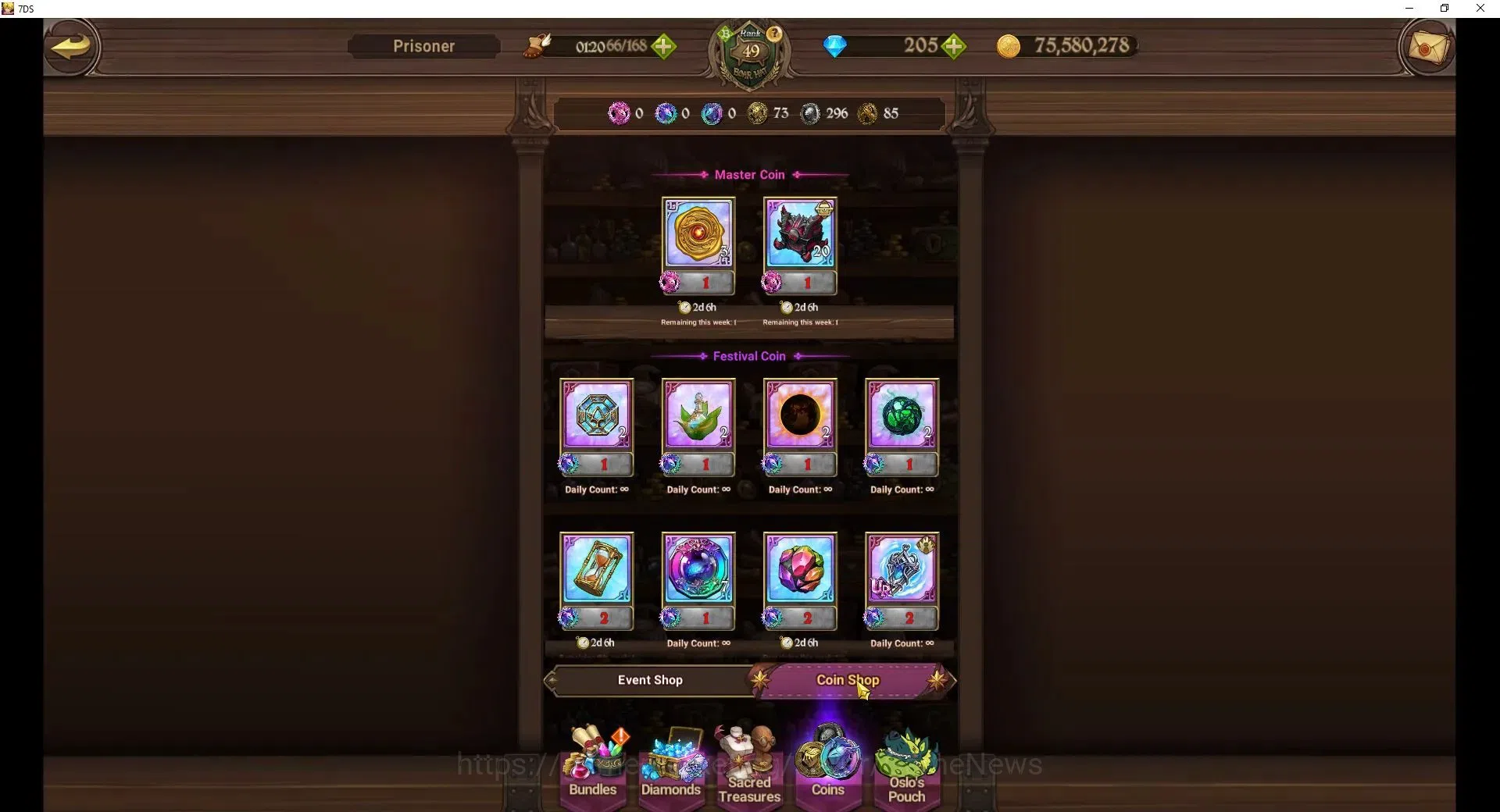 The Seven Deadly Sins: Grand Cross Accounts Global|2,6M CC|205 DM+140 LS|4 LR+6 UR|NMeli6/6,HG image 13